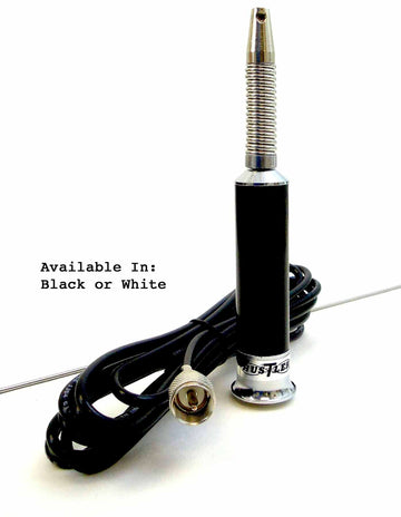 Hustler IC20-B - Hustler 44" Roof/Deck Mount CB Antenna With Spring (Black) (IC20-B)