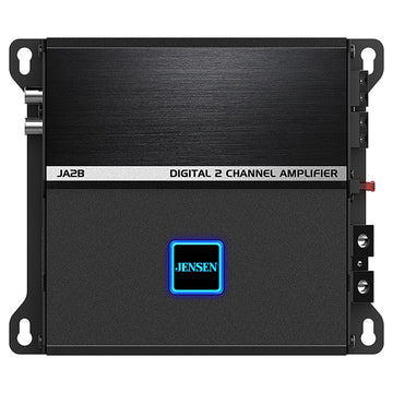 Jensen JA2B 340 Watts Class D 2-Channel Amp with Bluetooth App Control – JA2B