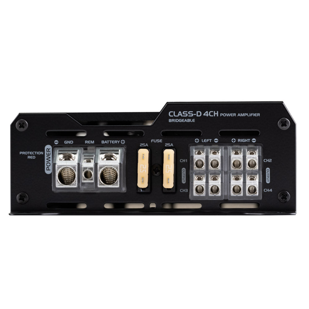 Jensen JA4B 740 Watts Class D 4-Channel Amp with Bluetooth App Control – JA4B WILSON