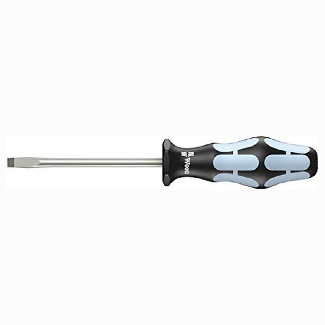 Wera 05032005001 1/4" Blade Width, 6" Blade, 10.04" Overall Slotted Screwdriver Wera