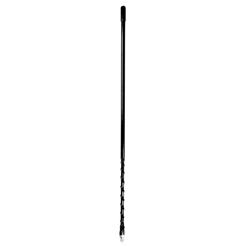 Accessories Unlimited AU4-B 4 Foot Black Fiberglass Cb Antenna With 3/8" X 24" Threads Accessories 22