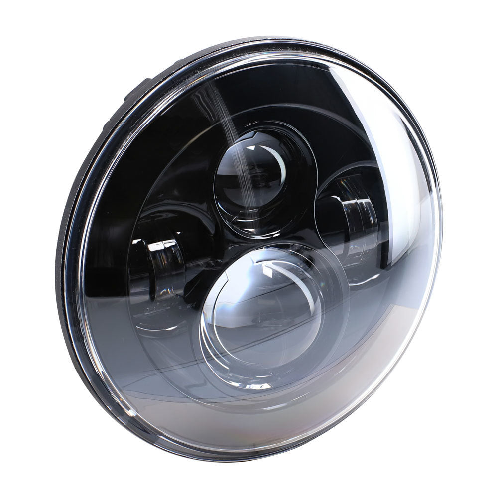 Heise JP-701B 7" LED Light with Black Face - 7 Inch, 9 LED Heise