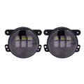 Heise JP-701FLB Fog Lights with Black Face - 4 Inch, 6 LED Heise