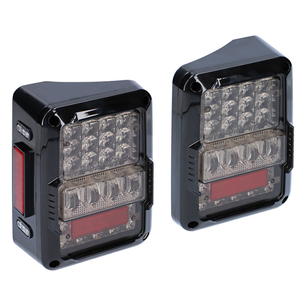 Heise JP-TL03T LED Lux Taillights - Wrangler JK 2007-2018 Heise
