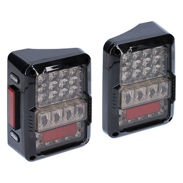 Heise JP-TL03T LED Lux Taillights - Wrangler JK 2007-2018 Heise