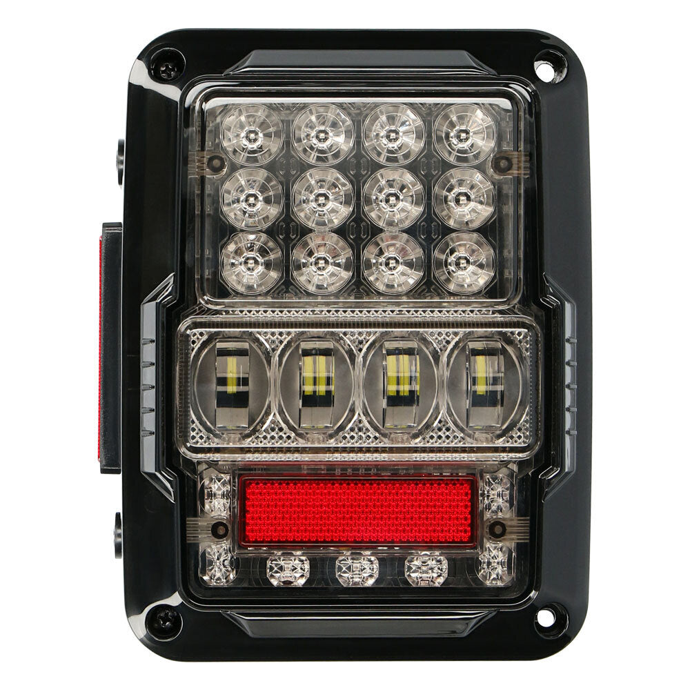 Heise JP-TL03T LED Lux Taillights - Wrangler JK 2007-2018 Heise