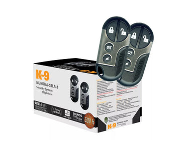 Omega K9 Mundial-SSLA-3 Standard 1-Way Full-Featured Security & Keyless Entry System