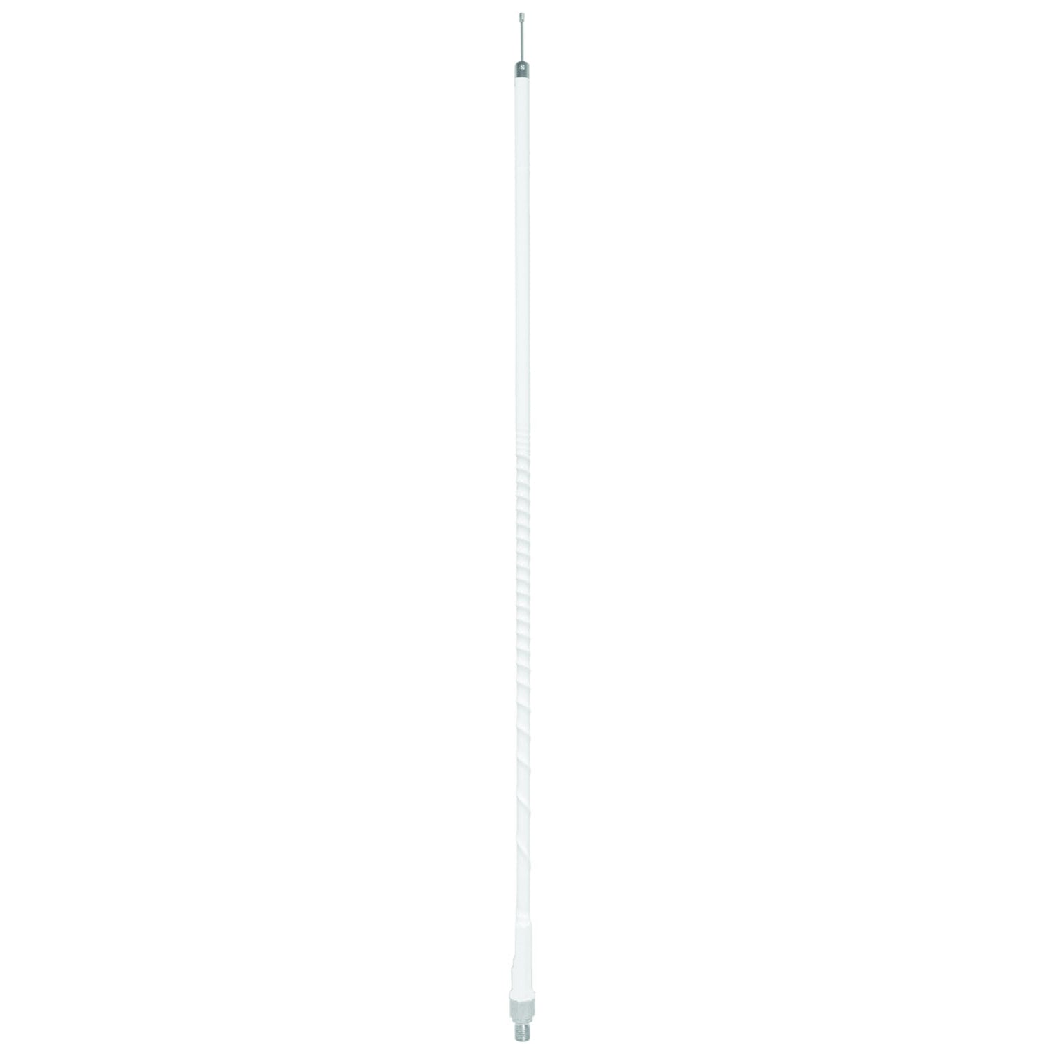Accessories Unlimited AUFLEX2-W 2 Foot White 3/8" X 24" Superflex Cb Antenna With Tunable Tip Accessories Unlimited