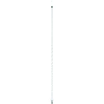 Accessories Unlimited AUFLEX2-W 2 Foot White 3/8" X 24" Superflex Cb Antenna With Tunable Tip Accessories Unlimited