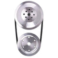 AFCO Racing 80061 Cast Pulley Combo  Long Water Pump Afco