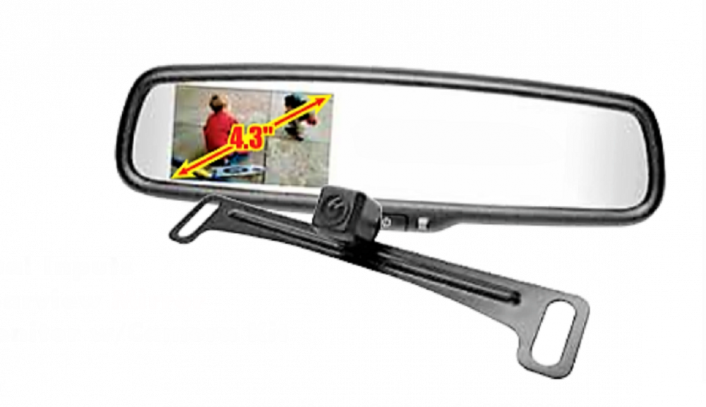 Monitor de espejo retrovisor LDI LDI6010 con kit de cámara