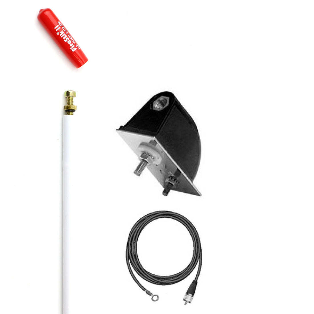 Firestik  LGXM2 - Firestik Firefly NGP No Ground Plane CB Antenna Kit (LG3M2-W) Firestik