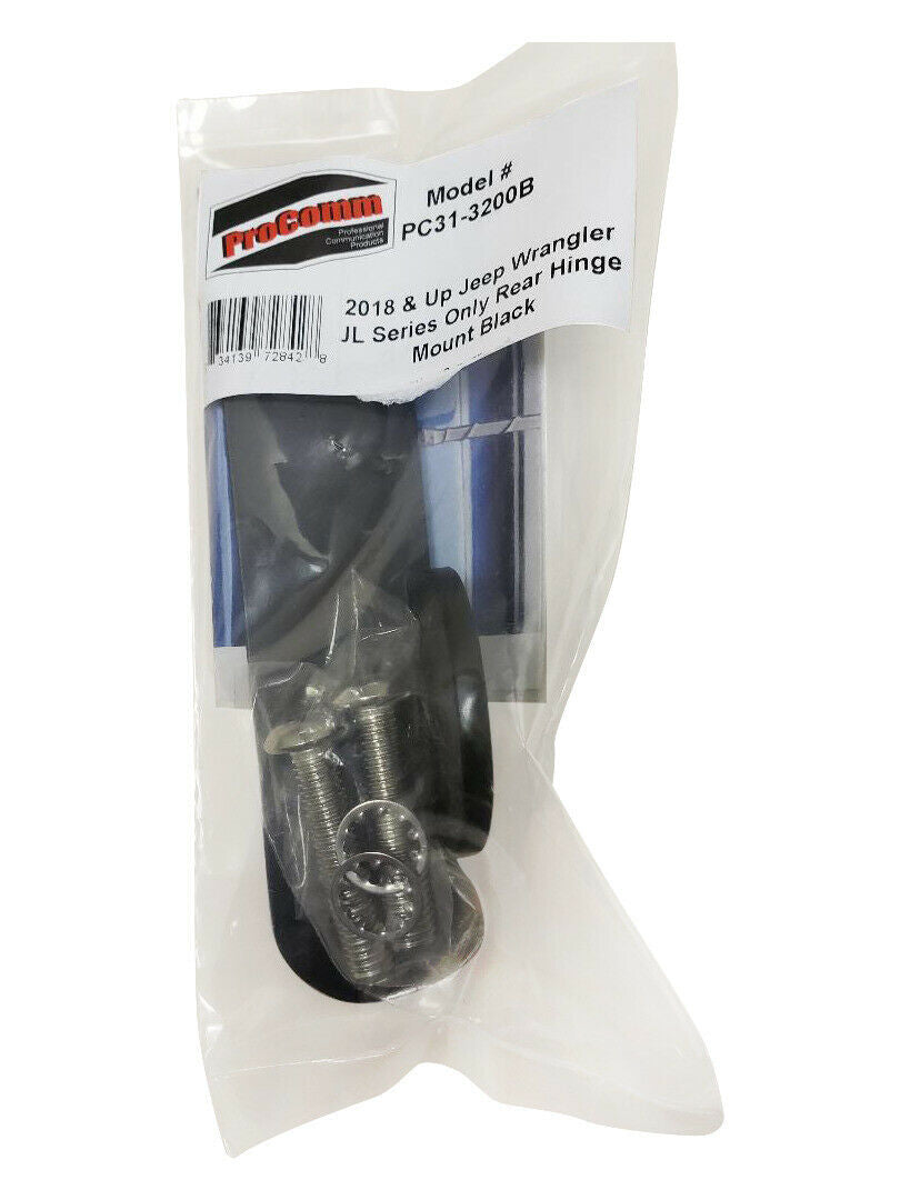 ProComm PC31-3200B Antenna Mount for 2018 Jeep Wrangler JL, Black Finish ProComm