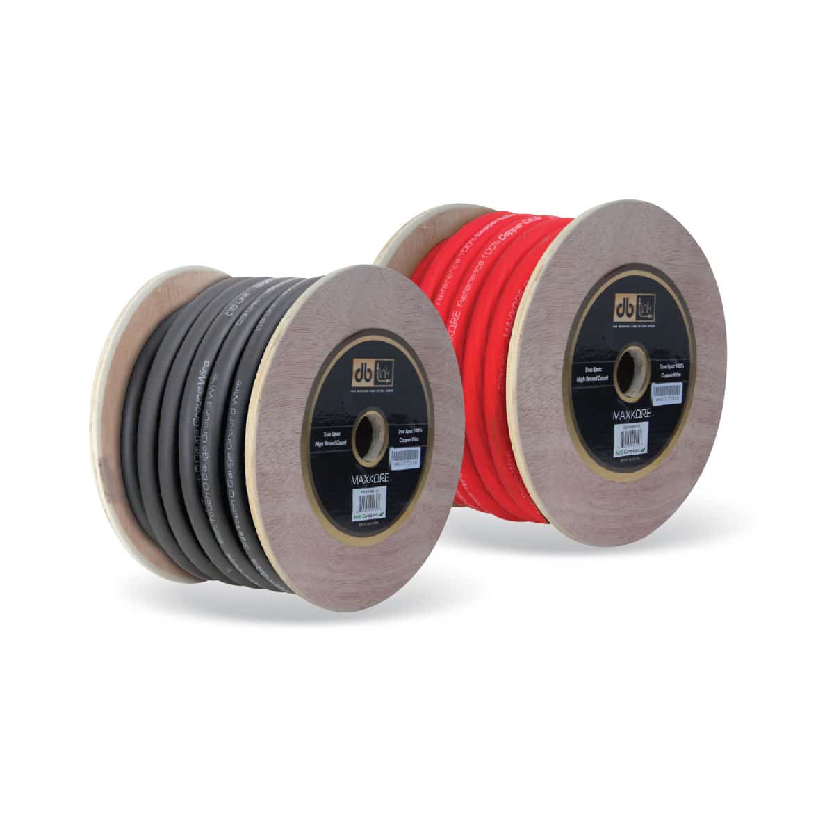 DB Link MKPW0R50 0 Ga. Black 50' Power/Ground Wire DB Link