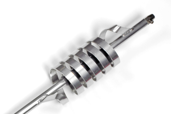 Monkey Made MM-7 Heavy Gauge Aluminum Flat Open Coil, Tunable, 18in Shaft, 50in Whip, 4in Coil, 20K+ Watt, 26-29MHz, Center Loaded, Mobile CB Antennas Monkeymade