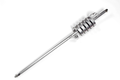 Monkey Made MM-7 Heavy Gauge Aluminum Flat Open Coil, Tunable, 18in Shaft, 50in Whip, 4in Coil, 20K+ Watt, 26-29MHz, Center Loaded, Mobile CB Antennas Monkeymade