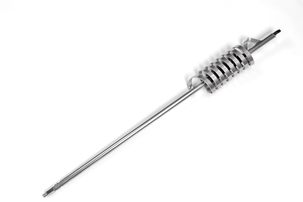 Monkey Made MM-9 LONG Heavy Gauge Aluminum Flat Open Coil, Tunable, 18in Shaft, 49in Whip, 3in Coil, 20K+ Watt, 26-29MHz, Center Loaded, Mobile CB Antennas