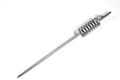 Monkey Made MM-9 LONG Heavy Gauge Aluminum Flat Open Coil, Tunable, 18in Shaft, 49in Whip, 3in Coil, 20K+ Watt, 26-29MHz, Center Loaded, Mobile CB Antennas Monkeymade