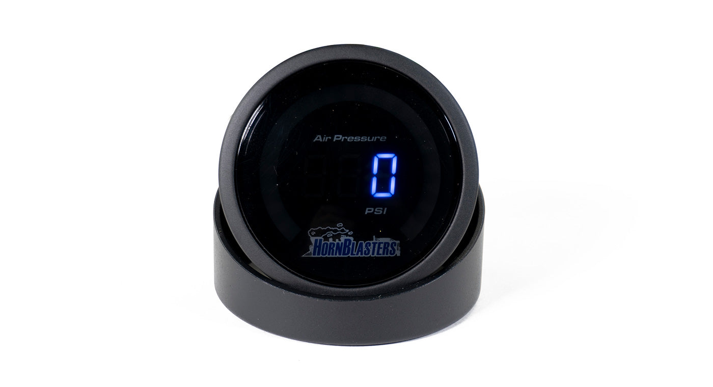 Hornblasters GA-220H-6 220 PSI Digital Air Pressure Gauge Hornblasters