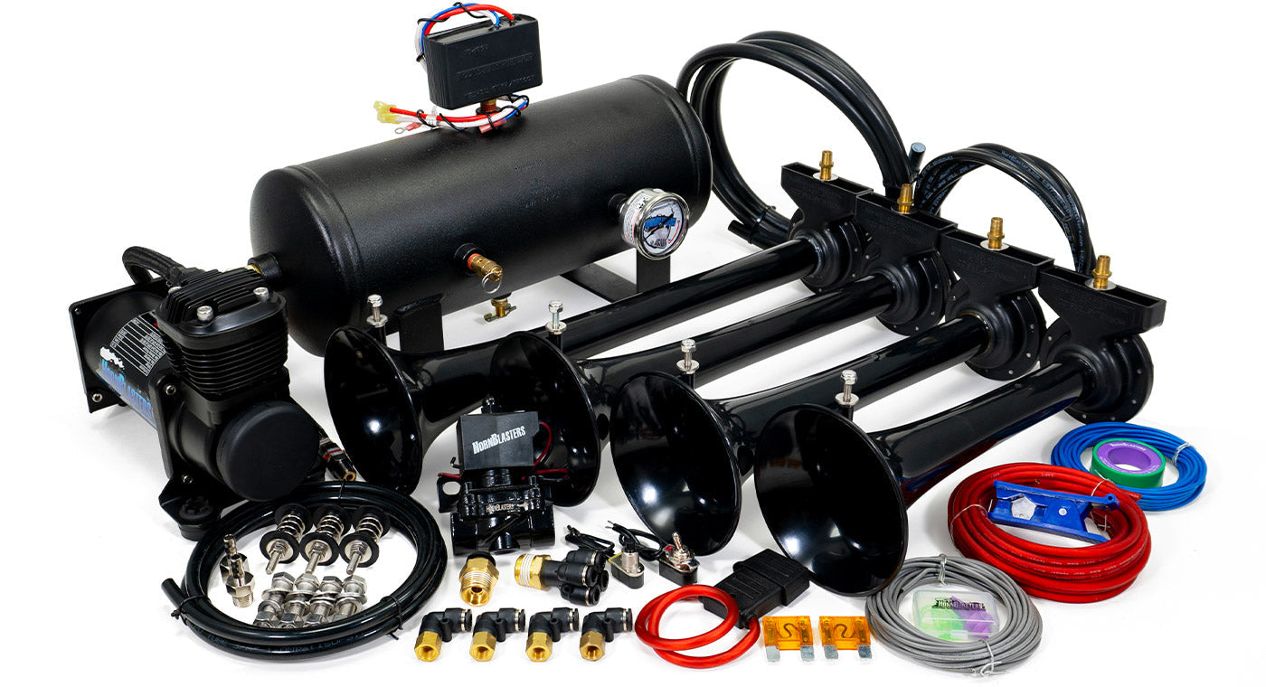 Hornblasters HK-S4-232 Conductor's Special 232 Train Horn Kit Hornblasters