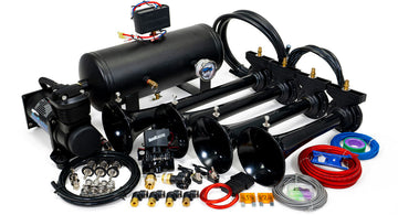 Hornblasters HK-S4-232 Conductor's Special 232 Train Horn Kit Hornblasters