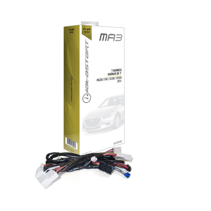 Omega OL-ADS-THR-MA3 T-Harness Kit for select 2013-up Mazda, Scion, and Toyota vehicles (CMHCXA0 module also required)