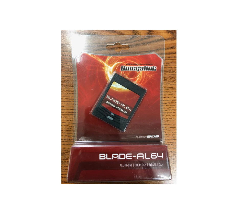 Cerradura de puerta y derivación estilo hoja Omega OL-BLADE-AL-64 de 64 bits