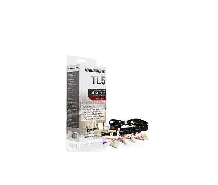 Omegalink OL-HRN-RS-TL5 T-Harness for a remote start system in select 2010-up Toyota-built vehicles Omega