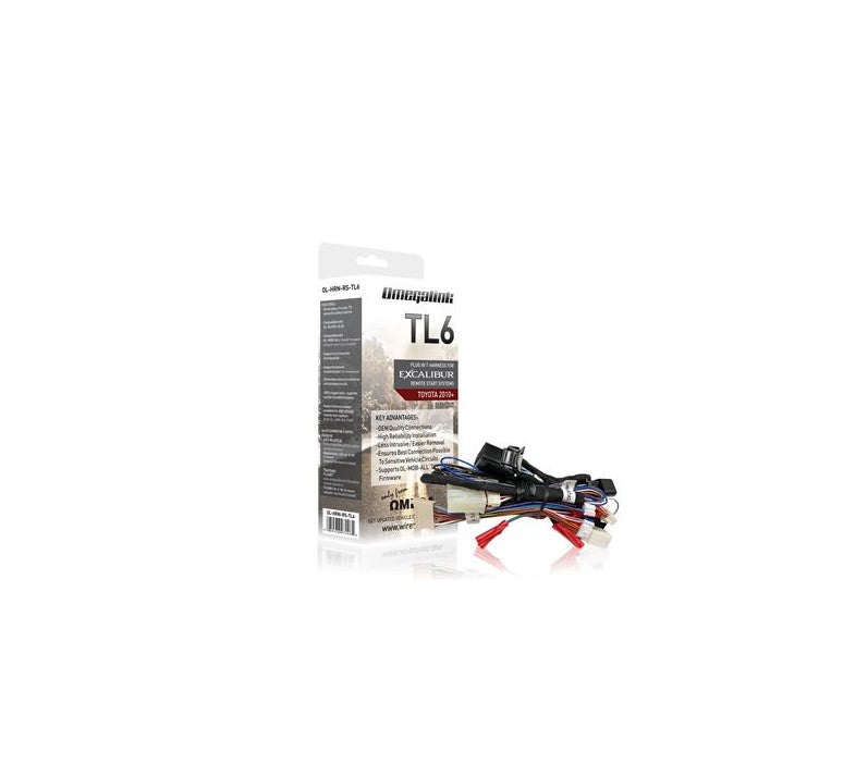 Omegalink OL-HRN-RS-TL6 T-Harness for a remote start system in select 2010-up Toyota and Lexus vehicles Omega