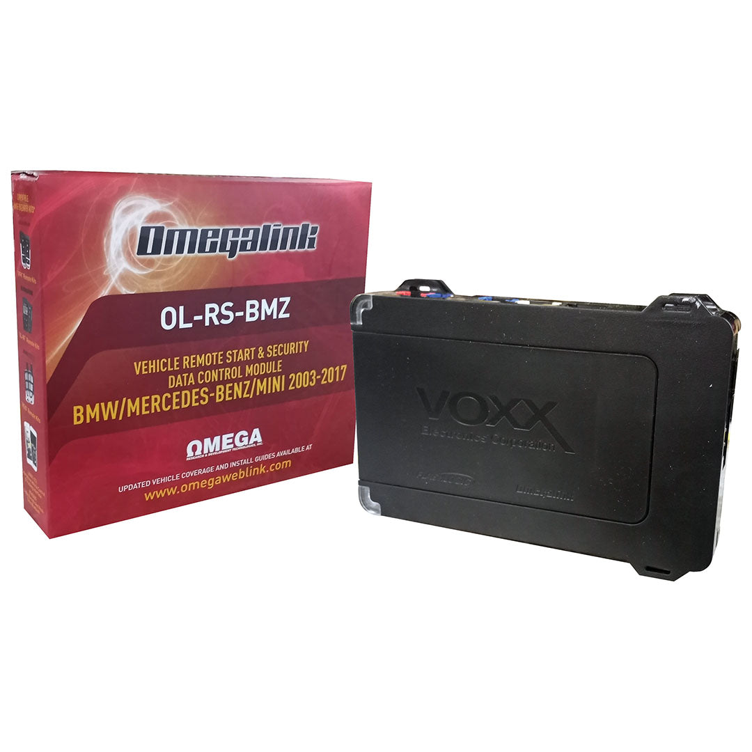 OmegaLink OL-RS-BMZ Vehicle Remote Start & Security Data Control Module for Select 2003-2017 BMW/Mercedes-Benz/Mini Vehicles (Requires T-Harness) Omega