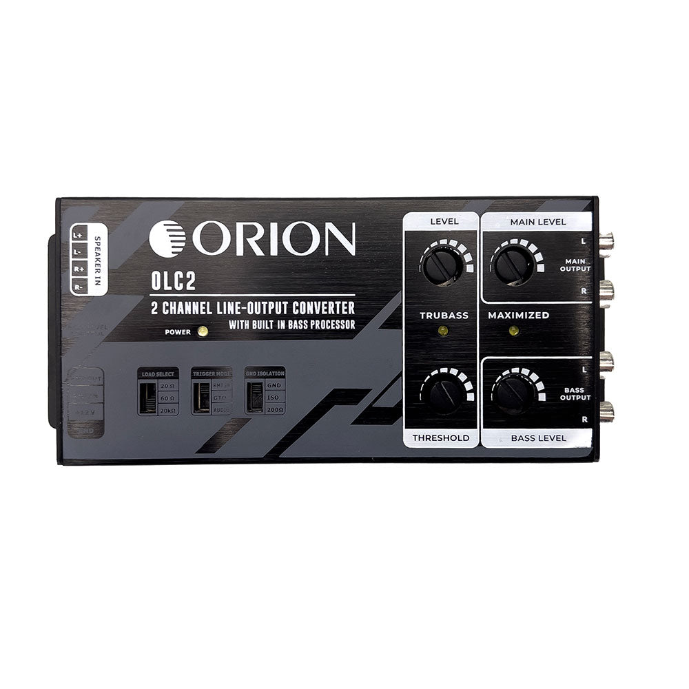 Orion OLC2  - Two-Channel Line Out Converter With Bass Processor Orion