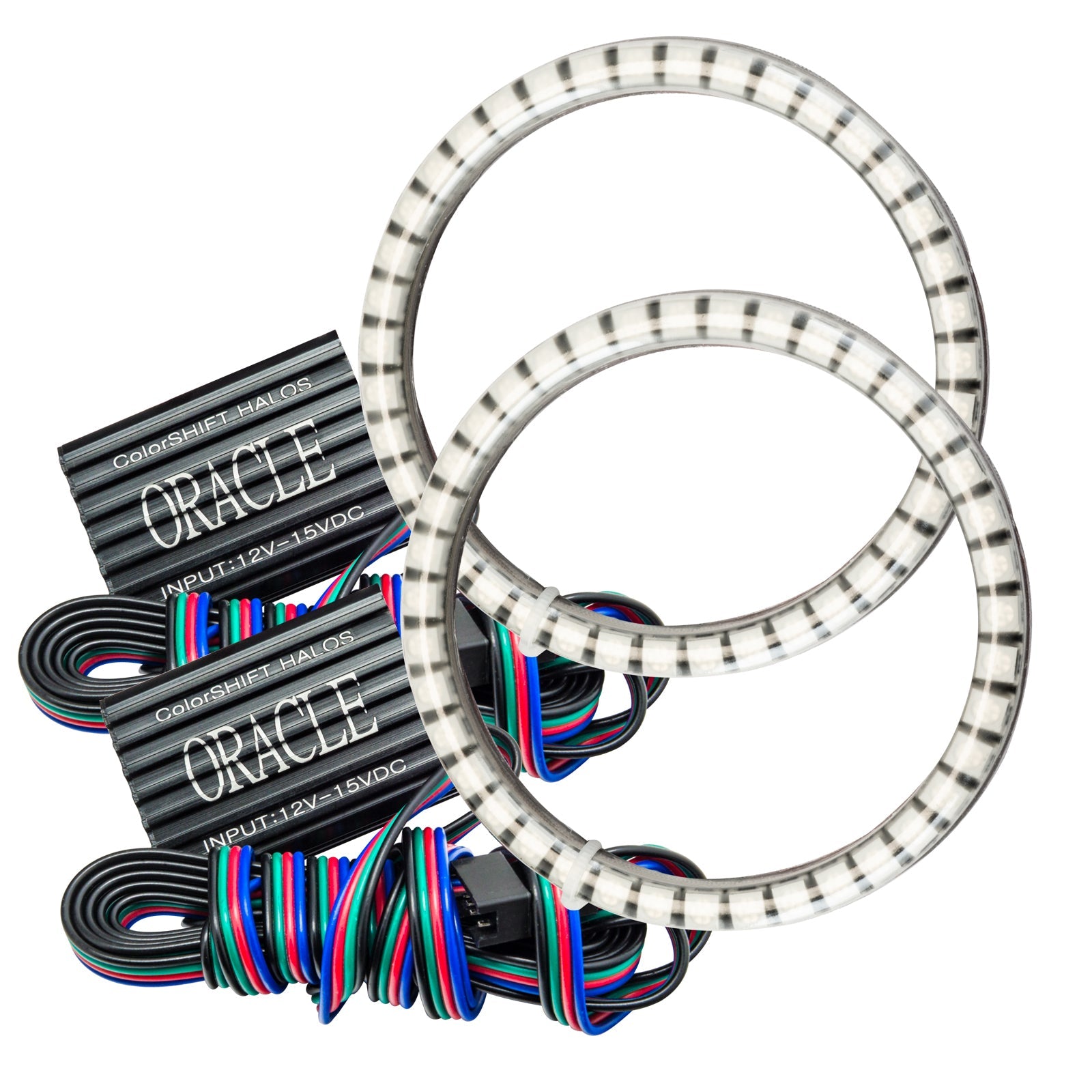Oracle Lighting 1236-333 ColorSHIFT Halo Kits 1236-333 Fog Lights, SMD Halo, LED, ColorSHIFT, Dodge, Kit ORACLE