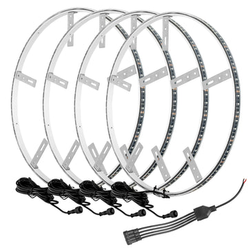 Oracle Lighting 4215-332 4215-332 LED Light Wheel Rings ColorSHIFT