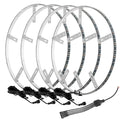 Oracle Lighting 4215-334 LED Light Accessories 4215-334 LED Strip - Exterior LED Illuminated Wheel Rings - ColorSHIFT No Remote ORACLE