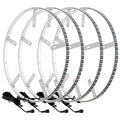Oracle Lighting 4228-001 Illuminated LED Wheel Rings 4228-001 Accent Lights, Wheel Ring Lights, Double LED, White, Waterproof, Kit ORACLE