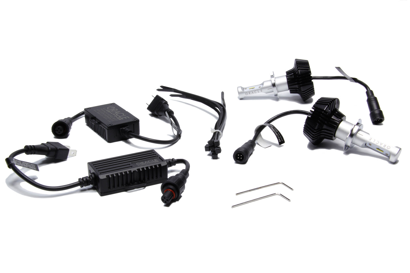 Oracle Lighting 5232-001 Replacement LED Headlight Bulbs 5232-001 Light Bulbs, LED Headlight Bulbs, H7, White, 4,000 Lumens, Kit Oracle Lighting