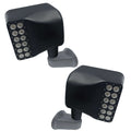 Oracle Lighting 5751-001 LED Mirrors 5751-001 Mirrors, Side View, LED, Custom, Convex, Electric, Black Polycarbonate Housing, Jeep, Pair ORACLE