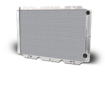 AFCO Racing 80120N Aluminum Radiator Circle Track 31 Inch Double Pass Chevy 1.5 Inch Inlet Afco Racing Products