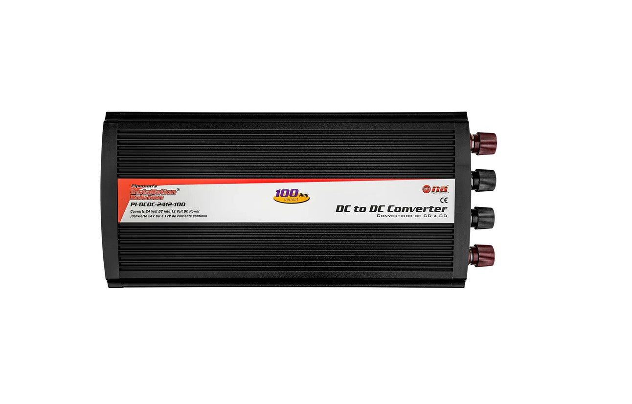 Audiopipe PI-DCDC-2412-100 24V DC to 12V DC Voltage Converter Audiopipe