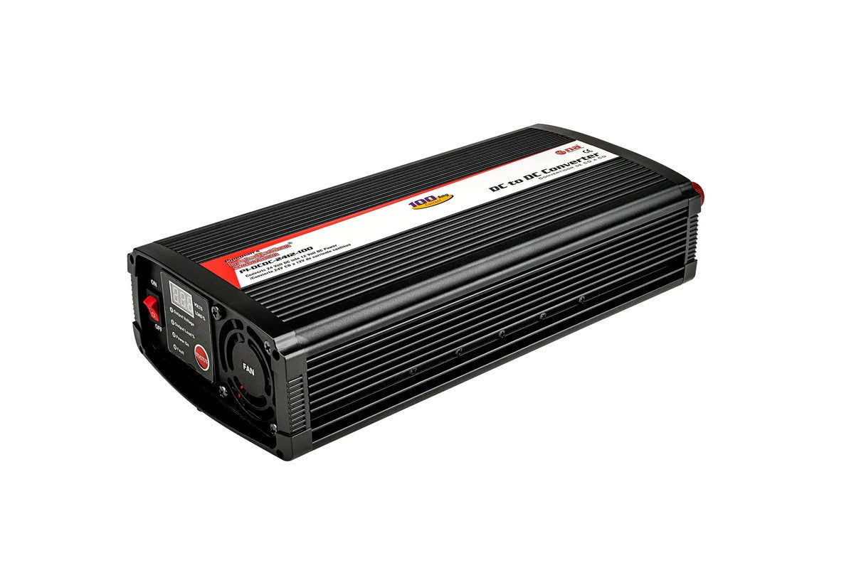 Audiopipe PI-DCDC-2412-100 24V DC to 12V DC Voltage Converter Audiopipe