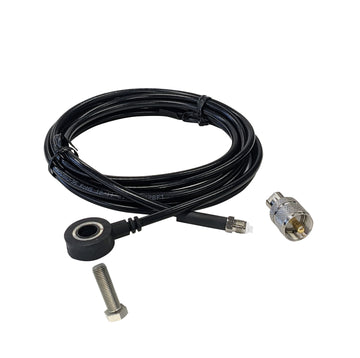 ProComm PRC9 Pro Ring 9 Foot Coax Cable with FME and PL259