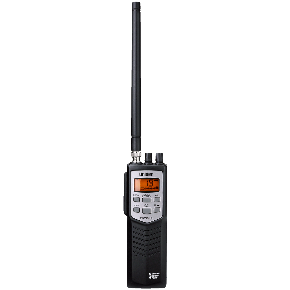 Uniden PRO501HH 40 Channel Handheld CB Radio with Weather Hustler