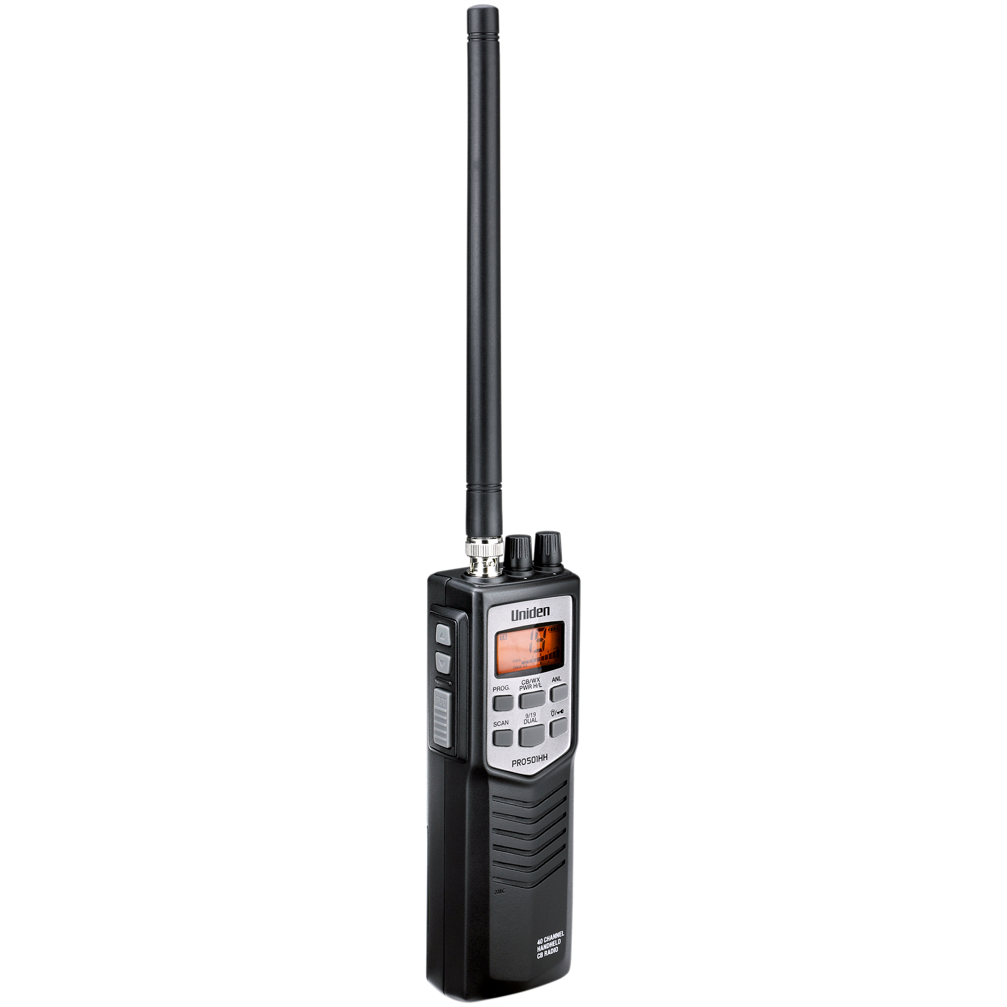 Uniden PRO501TK 40 Channel CB Radio with Weather Scan and Magnetic Mount Antenna