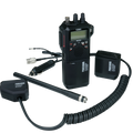 Uniden PRO538HHFM Handheld CB Radio with FM - 2 in 1 Walkie Talkie with Vehicle Adapter Kit Hustler