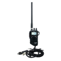 Uniden PRO538HHFM Handheld CB Radio with FM - 2 in 1 Walkie Talkie with Vehicle Adapter Kit Hustler