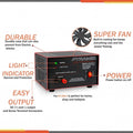 Pyramid PS12KX Bench Power Supply AC-to-DC Power Converter (10 Amp) Pyramid