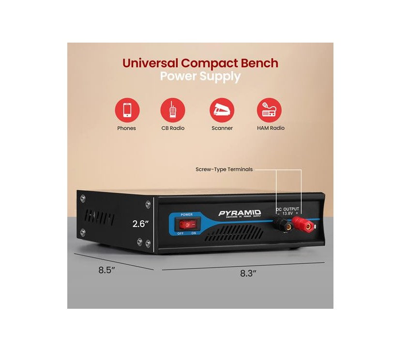Pyramid  PSV300 Heavy Duty AC-to-DC Power Converter (30 Amp) Pyramid