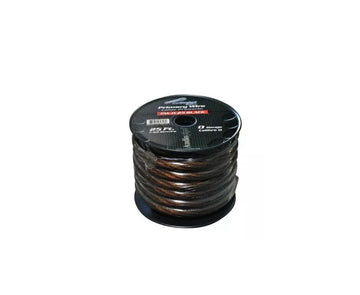 Audiopipe® PW0-25BLACK - 1/0 AWG Single 25' Black Stranded GPT Primary Speaker Wire
