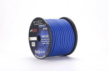 Orion PW4100BL Cobalt 4 Gauge CCA Wire - Blue Jacket (100ft Roll) Orion