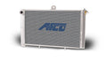 AFCO Racing 80207 Aluminum Satin Radiator Cage Mount Double Pass 3/4 NPT Female Inlet/Outlet for Mini/Micro Sprint Afco Racing Products